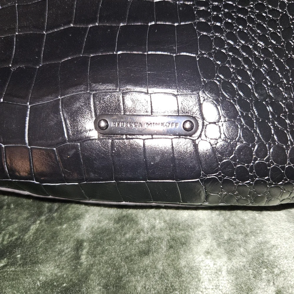 Rebecca Minkoff Black Shoulder Bag with Silver Hardware - Picture 5 of 5